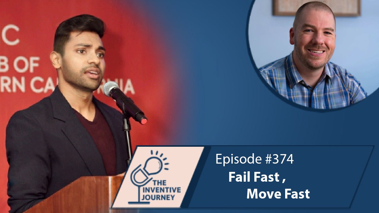 "Fail Fast, Move Fast" The Podcast For Entrepreneurs w/ Krish Ramineni - Miller IP