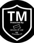 Protected IP Stickers – Patent & Trademark Protection Notice Labels