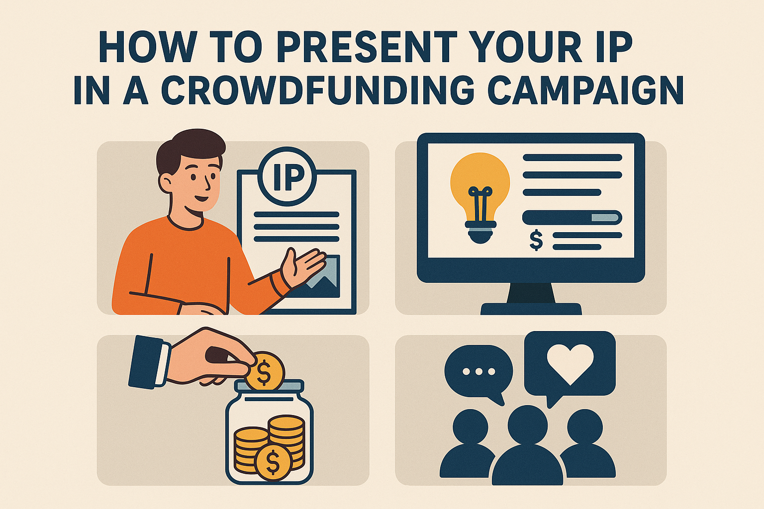 From Idea to Funded: Your Step-by-Step IP Presentation Guide for Crowdfunding