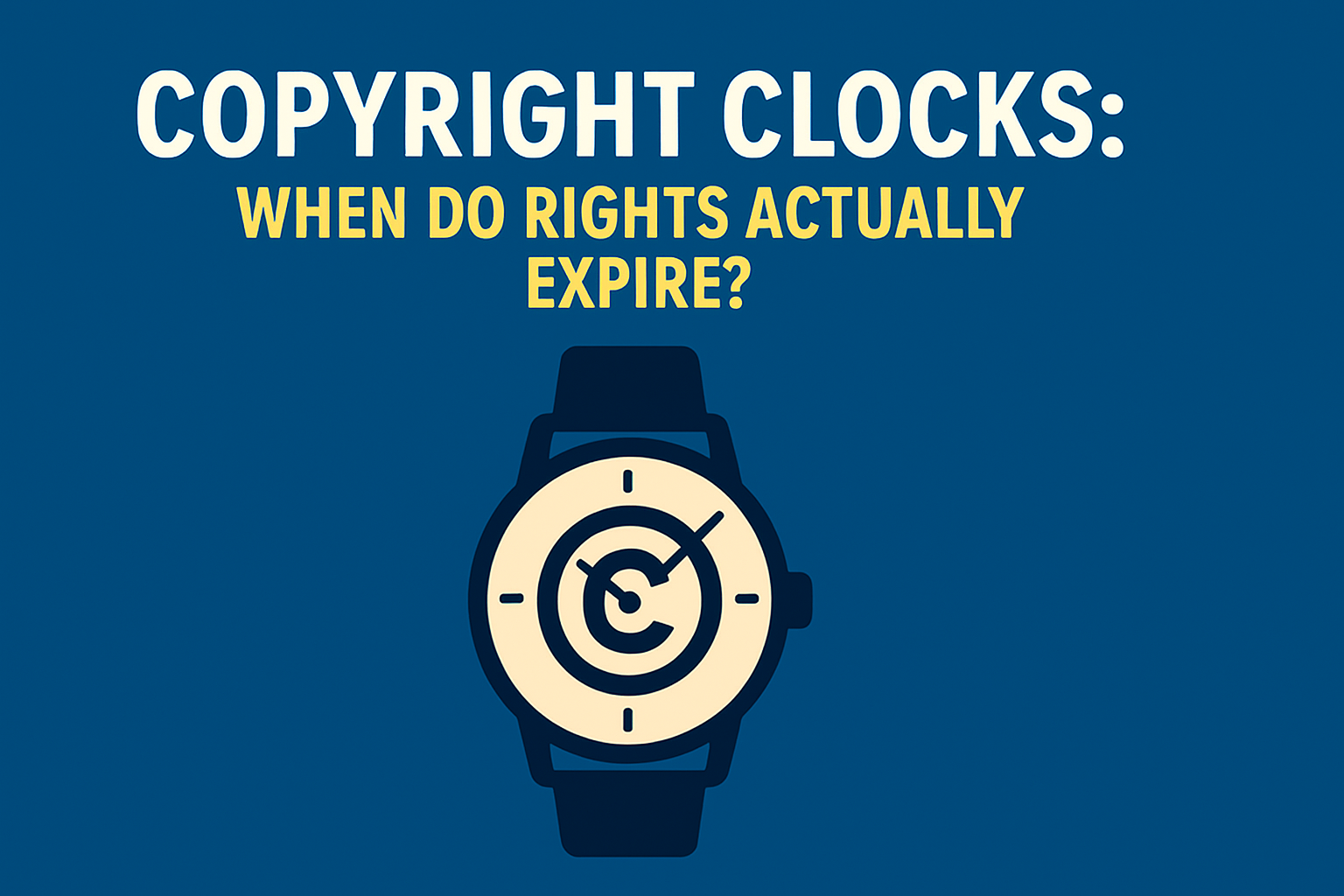 Copyright Clocks: When Do Rights Actually Expire?