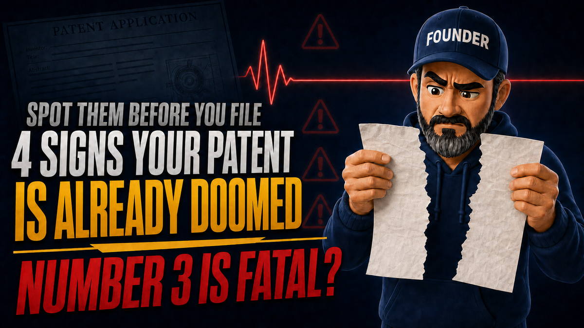 🚩 4 Red Flags Your Patent May Be Doomed (+1 Bonus)