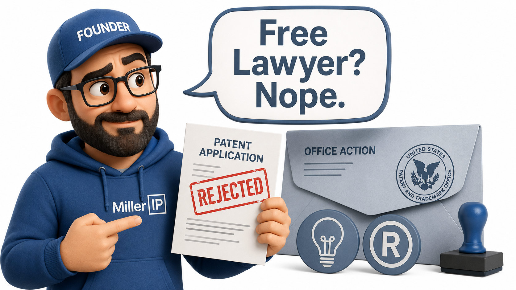 🧾 Patent or Trademark Rejected? The Examiner Isn’t Your Lawyer