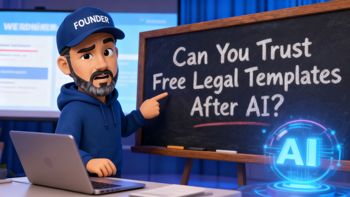 🤖 Free Legal Templates + AI: Smart or Risky?