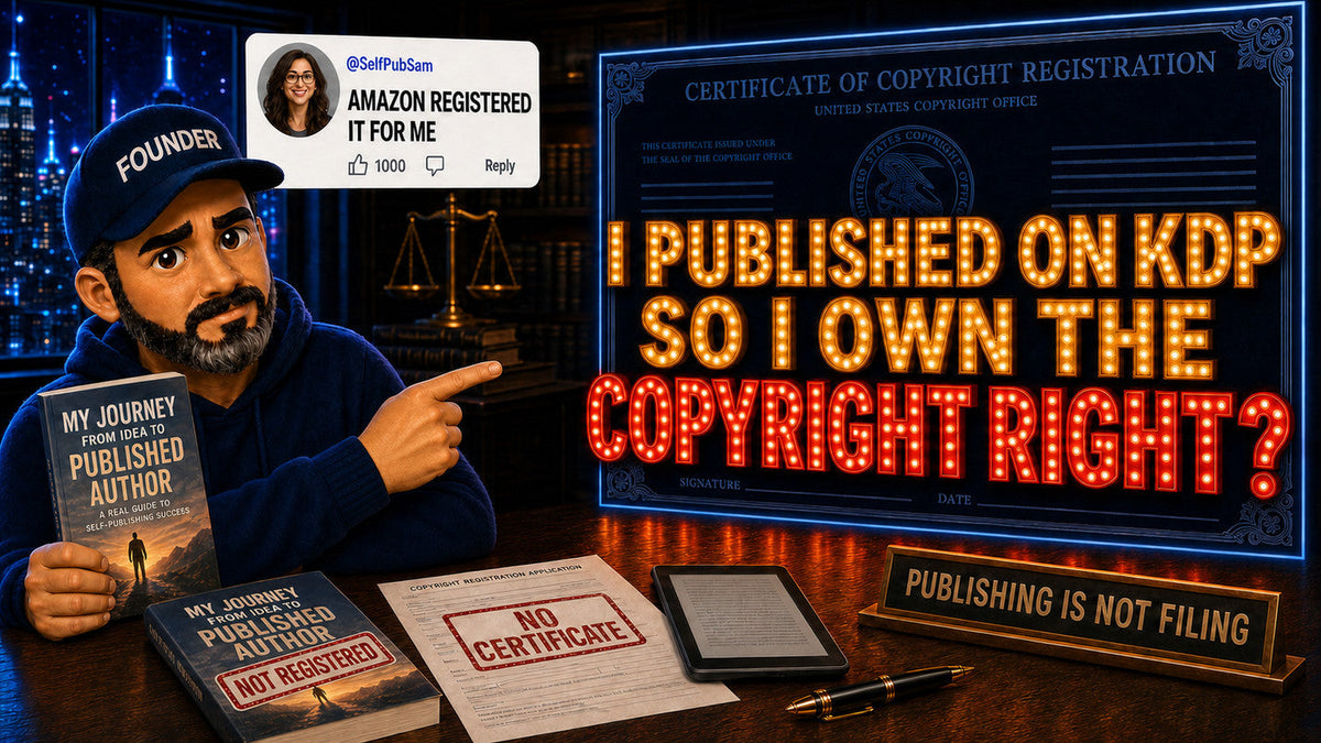 📚 Does Amazon KDP Actually Protect Your Copyright?
