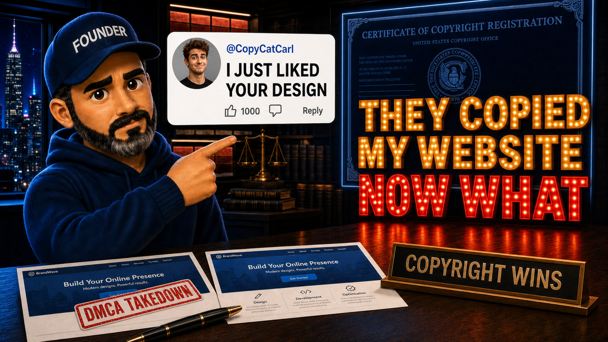 😬 Competitor Copied My Website? Here’s What You Can Do