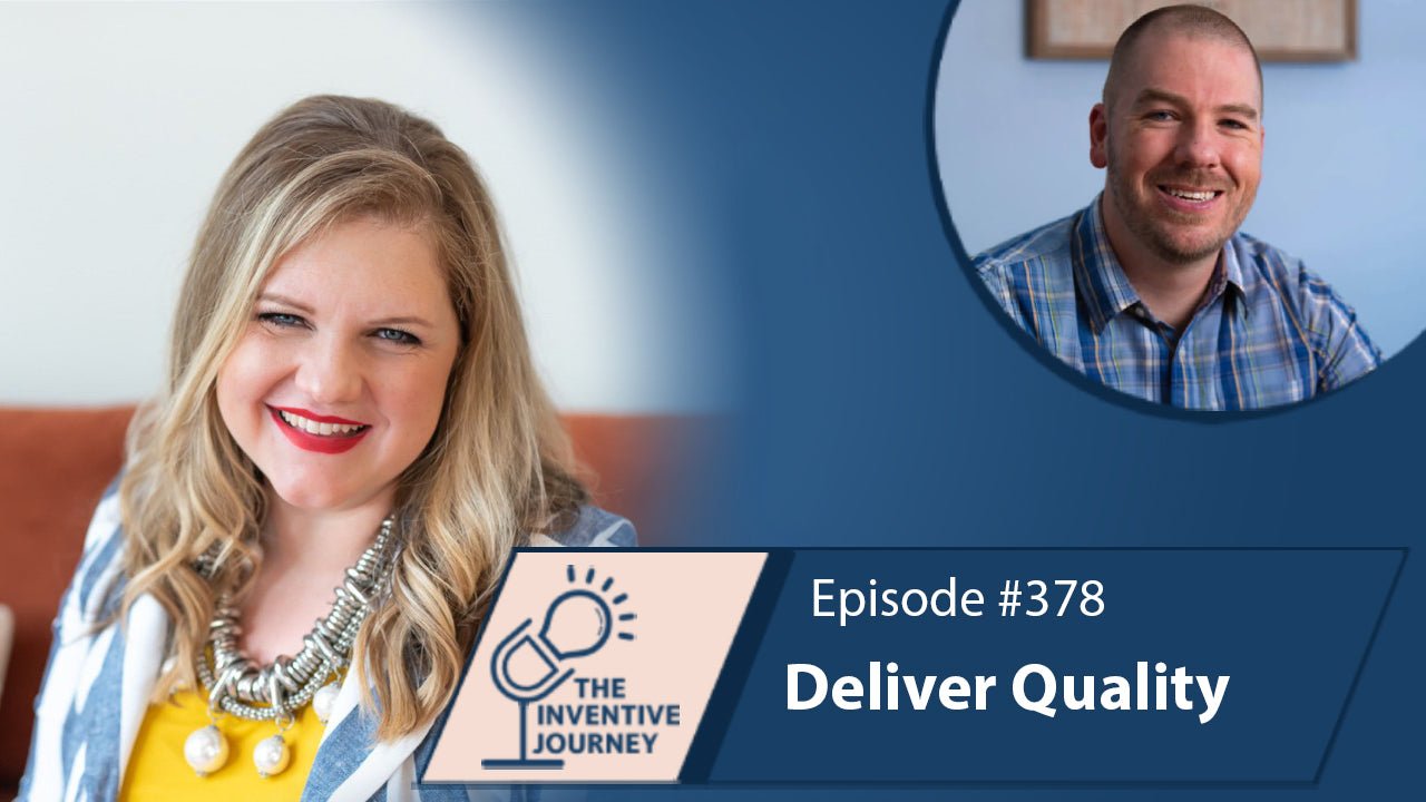 "Deliver Quality" The Podcast For Entrepreneurs w/ Amanda Gwin - Miller IP