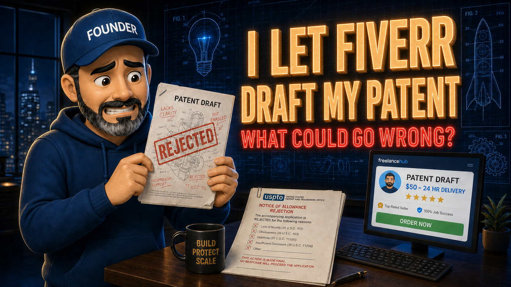🚫 Before You File a Patent with Fiverr, Read This