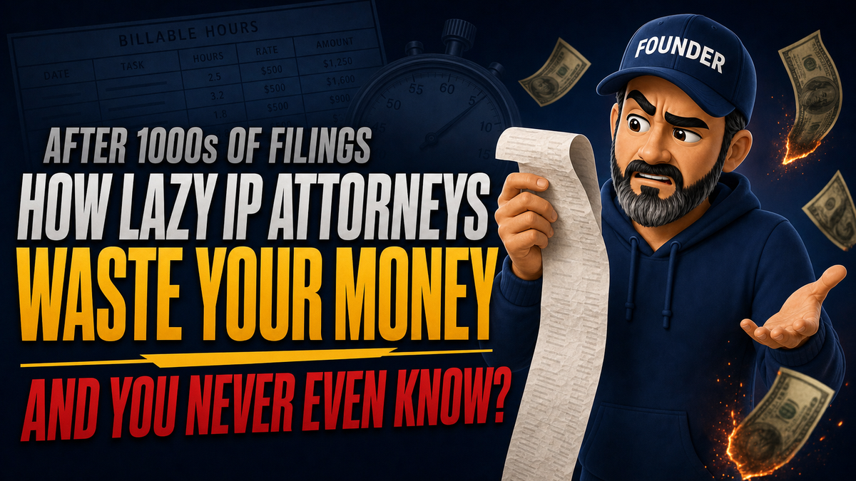 🚩 Is Your Patent Attorney Lazy? 3 Red Flags + 1 Yellow