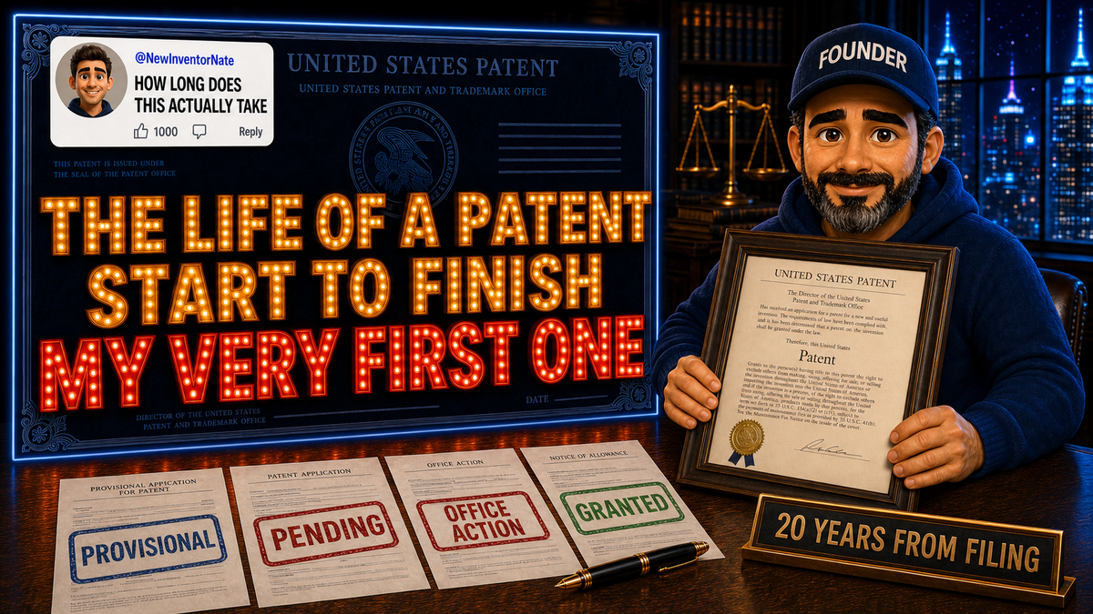 🗺️ The Life of a Patent: A Real-World Walkthrough