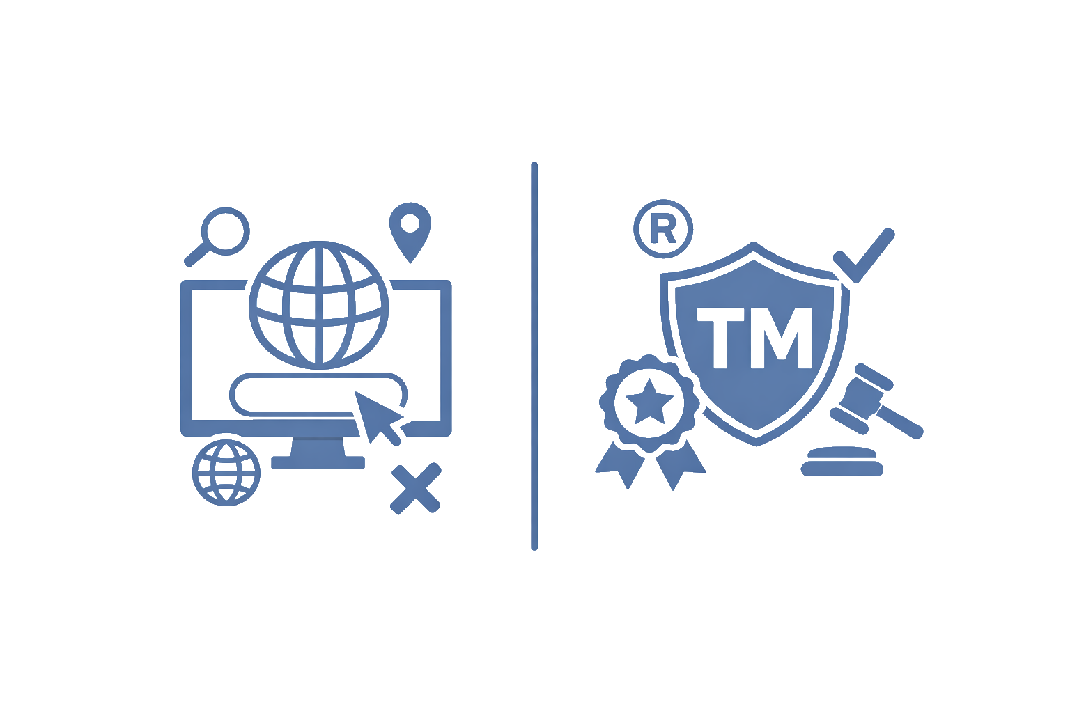 🌐 Domain Name ≠ Trademark: A Costly Confusion for Business Owners