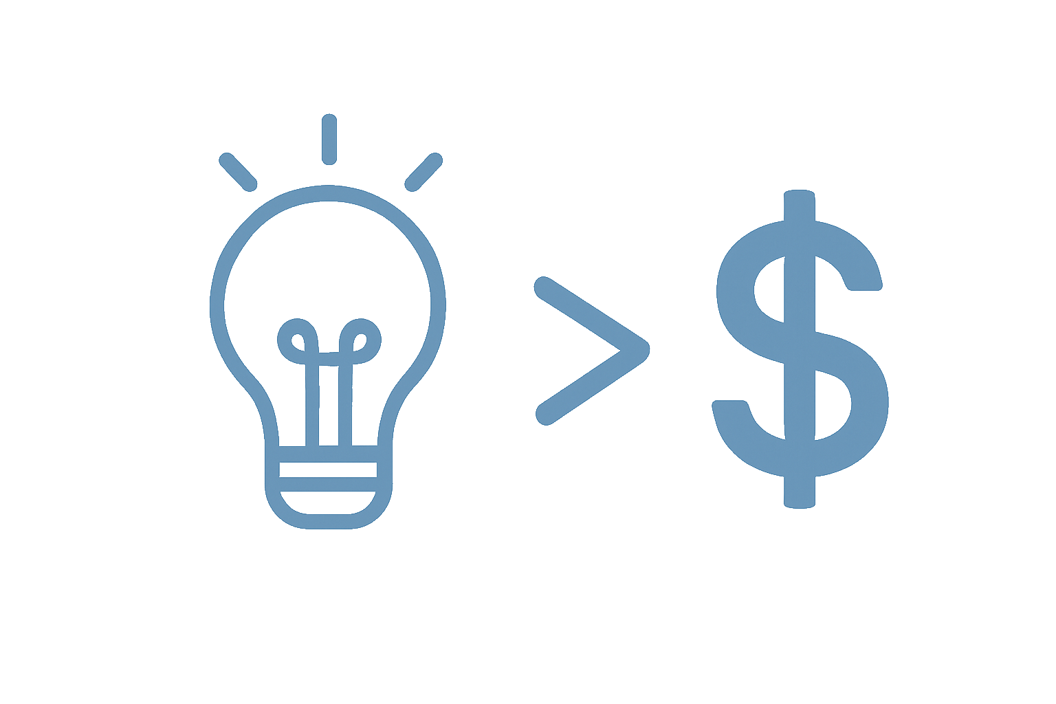 🚫 Idea Alone = Zero Dollars. Execution = Everything.