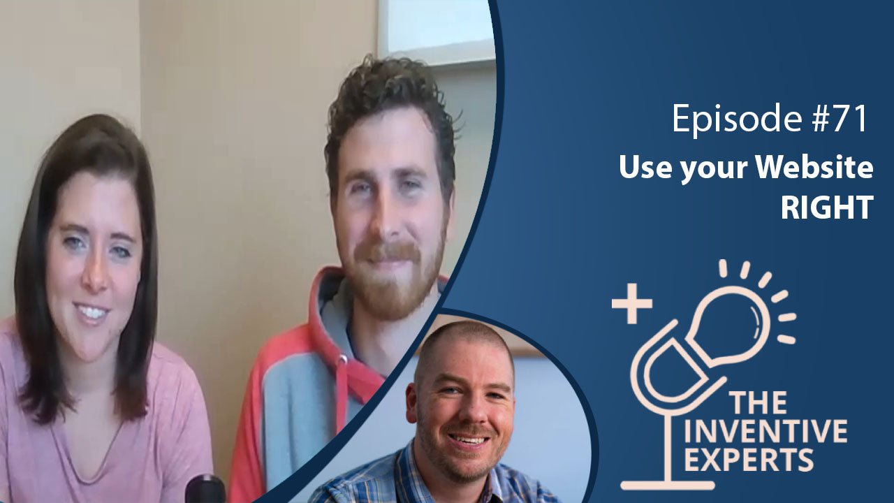 "Use Your Website Right" Expert Advice For Entrepreneurs w/ Austin and Monica - Miller IP