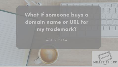 What if someone buys a domain name or URL for my trademark? - Miller IP