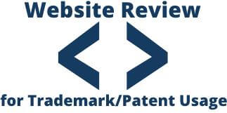 Website Review for Trademark/Patent Usage (2 - 3 weeks) - Miller IP